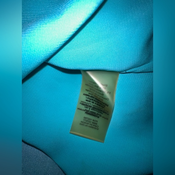 Alice + Olivia Colorful One Shoulder Tie
Dye Asymmetrical Silk Dress Size XS - Picture 14 of 16